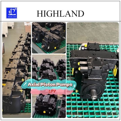 Pompa Piston Aksial Pemindahan Variabel Hidraulik untuk Transmisi Hidrostatik