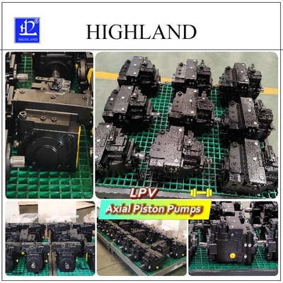 Pompa Piston Aksial Pemindahan Variabel Hidraulik untuk Transmisi Hidrostatik