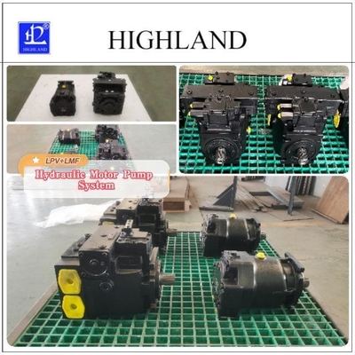 Sistem Pompa Hidraulik Harvester 42Mpa Tekanan Kasus Lapisan