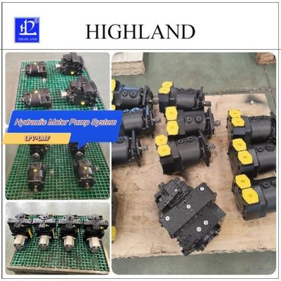 Sistem Pompa Hidraulik Harvester 42Mpa Tekanan Kasus Lapisan