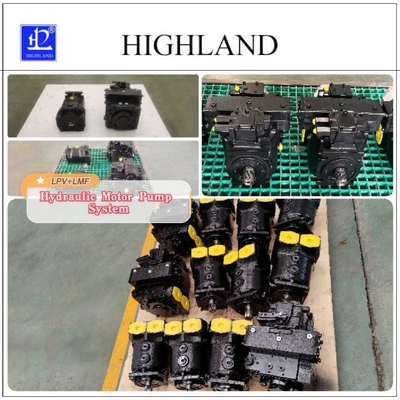 Sistem Pompa Motor Hidraulik Besi Cair Pemuatan Manual