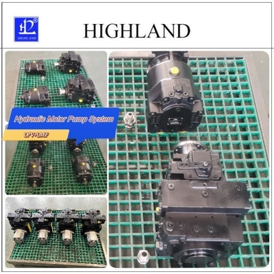 Sistem Pompa Motor Hidraulik Besi Cair Pemuatan Manual