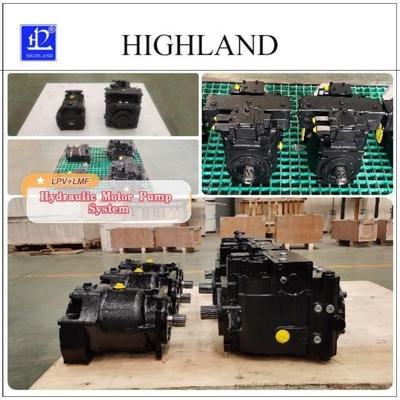 Sistem Pompa Motor Besi Cairan 149kw Dalam Kasus Lapisan Komponen Hidraulik Pemuatan manual