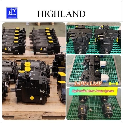 Sistem Pompa Motor Besi Cairan 149kw Dalam Kasus Lapisan Komponen Hidraulik Pemuatan manual