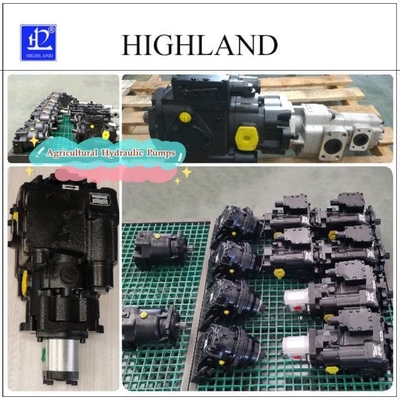 Pertanian Pompa Piston Hidraulik Struktur besi cor Untuk Minyak Hidraulik