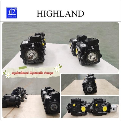 Pertanian Pompa Piston Hidraulik Struktur besi cor Untuk Minyak Hidraulik