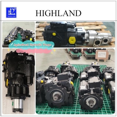 Pompa piston aksial besi cor untuk mesin pertanian 42MPa Komponen sistem hidrolik