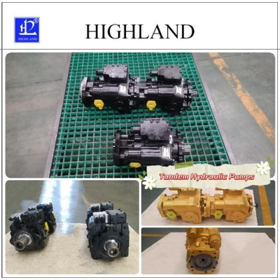 Modus Pemuatan Manual Tandem Pompa Hidraulik Komponen Sistem Hidraulik Besi Cairan