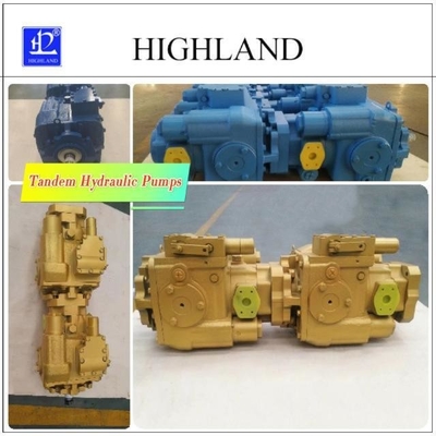 HPV70 Harvester Pompa Hidraulik Hitam Atau Biru Warna Mode Pemuatan Manual