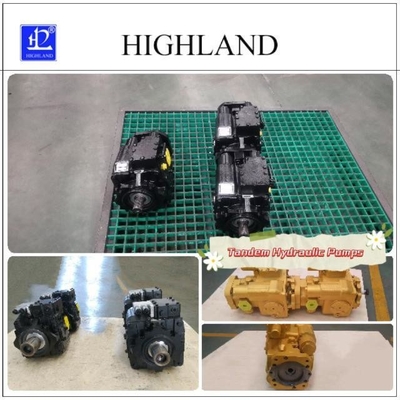 HPV70 Harvester Pompa Hidraulik Hitam Atau Biru Warna Mode Pemuatan Manual