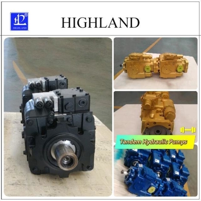 HPV70 Harvester Pompa Hidraulik Hitam Atau Biru Warna Mode Pemuatan Manual