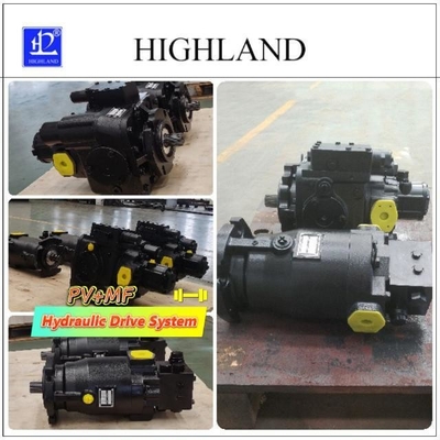 Komponen Pump Otomatis Minyak Hidraulik Cast Iron Axial Piston Drive
