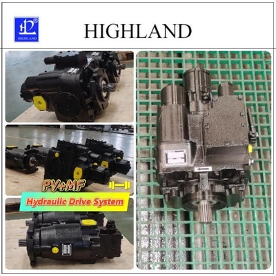 Harvester Sistem Penggerak Hidraulik Pengendalian Hidraulik Pompa Piston Aksial Otomatis