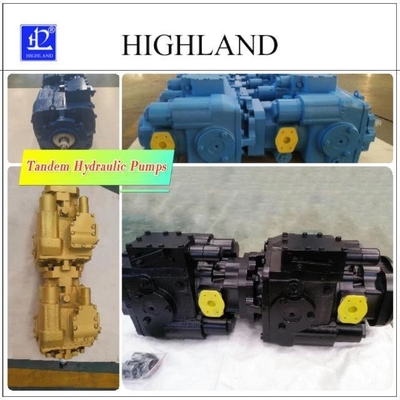 Pompa Tandem Hidraulik Untuk Mesin Pertanian Multifungsi