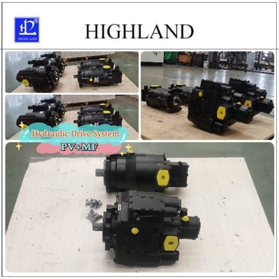 Harvester Sistem Penggerak Hidraulik Pompa Piston Aksial Dengan Minyak Hidraulik