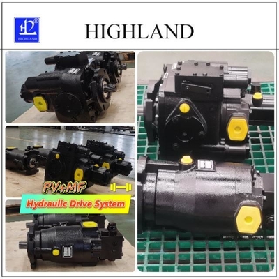 Harvester Sistem Penggerak Hidraulik Pompa Piston Aksial Dengan Minyak Hidraulik