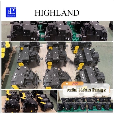 90cc/r Displacement Carbon Steel Mixer Truck Pompa Hidraulik Untuk Kinerja Terbaik