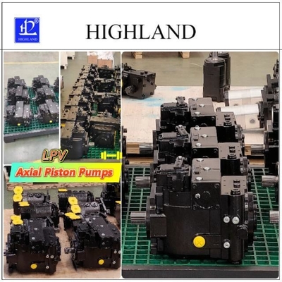 90cc/r Displacement Carbon Steel Mixer Truck Pompa Hidraulik Untuk Kinerja Terbaik