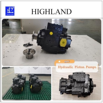 Tekanan tinggi 35Mpa Tekanan nominal Pump piston hidraulik aksial loop tertutup