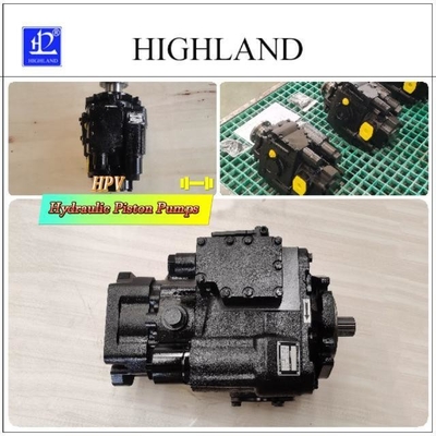 Tekanan tinggi 35Mpa Tekanan nominal Pump piston hidraulik aksial loop tertutup