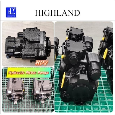 Heavy Duty Cast Iron Hydraulic Piston Pumps Closed Loop Axial System 42Mpa Tekanan Maksimal