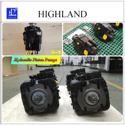 Heavy Duty Cast Iron Hydraulic Piston Pumps Closed Loop Axial System 42Mpa Tekanan Maksimal