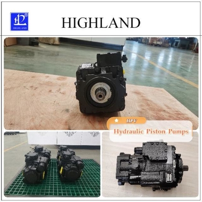 Heavy Duty Cast Iron Hydraulic Piston Pumps Closed Loop Axial System 42Mpa Tekanan Maksimal