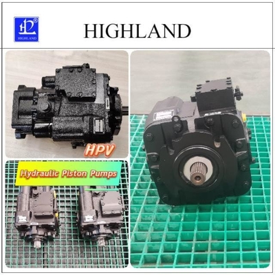Tekanan Tinggi Pompa Piston Hidraulik Struktur Aksial Perpindahan Variabel Tekanan Nominal 35Mpa