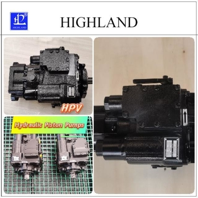 Warna Hitam Pump Piston Hidraulik Aksial Lompatan Tutup 42Mpa Tekanan Maksimum