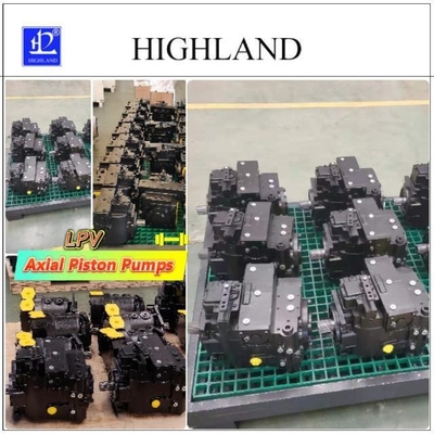 Pompa piston aksial untuk operasi sistem hidrolik yang lancar