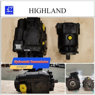 Transmisi hidrostatik Komponen besi cor Mode drive hidrolik Dalam kasus kayu lapis