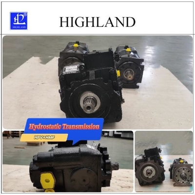 Transmisi hidrostatik yang efisien Komponen hidraulik tata letak sederhana untuk mesin pertanian