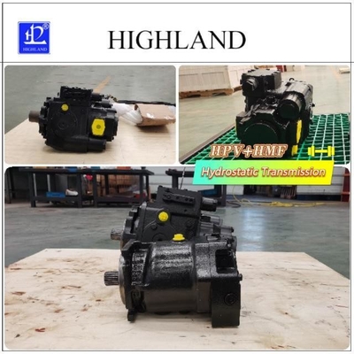 Cast Iron Hydraulic Drive Transmission Hydrostatic Untuk Pemuatan Manual Sederhana