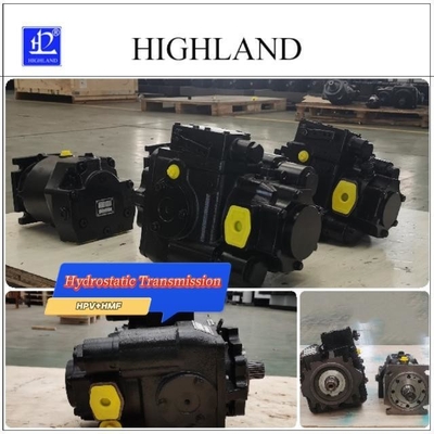 Cast Iron Hydraulic Drive Transmission Hydrostatic Untuk Pemuatan Manual Sederhana