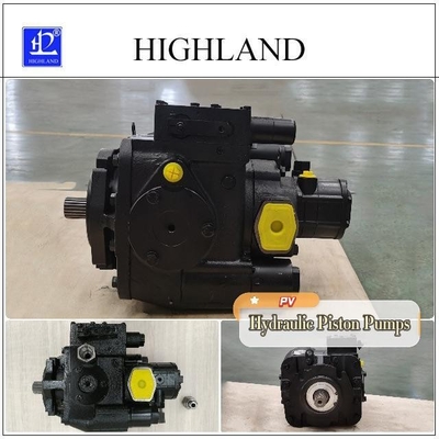 Pompa piston hidraulik yang dikendalikan secara manual untuk sistem aksial loop tertutup
