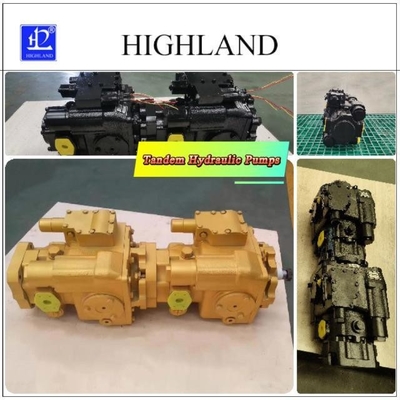 Cast Iron Harvester Tandem Pumps HPV70 Mode Pemuatan Manual