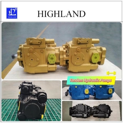 Pompa Hidraulik Tandem besi cor dengan umur panjang