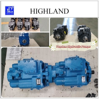 Komponen Sistem Hidraulik Harvester Tandem Pompa Hidraulik