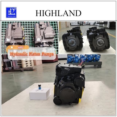 Tekanan Nominal 35Mpa Pump Piston Hidraulik Hitam untuk Pump Piston Aksial Lompatan