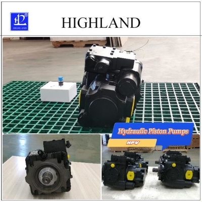 Tekanan Nominal 35Mpa Pump Piston Hidraulik Hitam untuk Pump Piston Aksial Lompatan