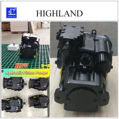 Transmisi hidraulik Cast Iron Max Tekanan 42Mpa Closed Loop Axial Hydraulic Pump