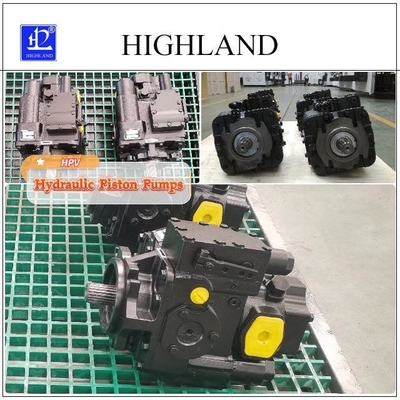 Transmisi hidraulik Cast Iron Max Tekanan 42Mpa Closed Loop Axial Hydraulic Pump