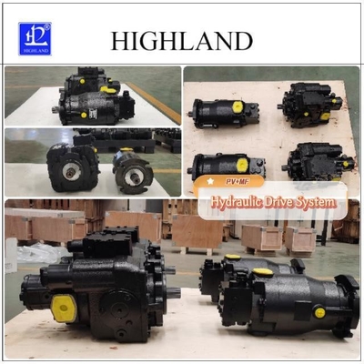 Cast Iron Axial Piston Pump Produsen Sistem Transmisi Hidraulik Untuk Harvester
