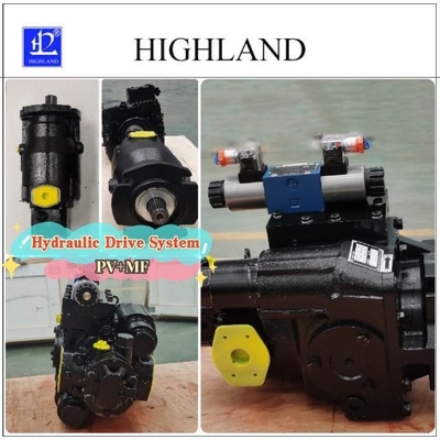 Cast Iron Axial Piston Pump Produsen Sistem Transmisi Hidraulik Untuk Harvester