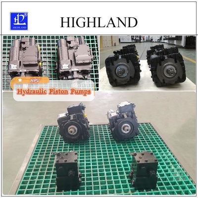 Pompa piston hidrolik aksial dengan pergeseran variabel 42Mpa Tekanan maksimum untuk aplikasi tekanan tinggi
