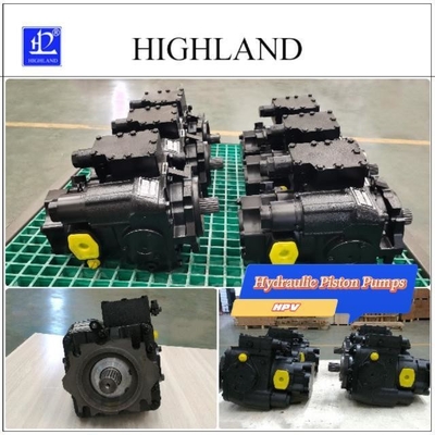 Pompa piston hidraulik aksial besi tuang untuk sistem hidraulik loop tertutup