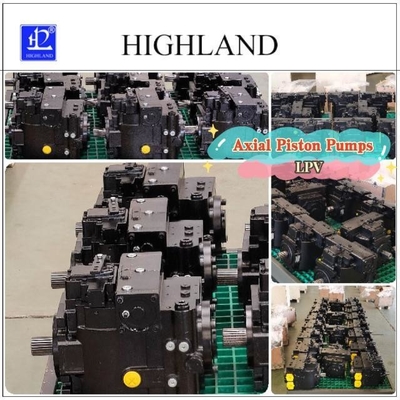 Pompa hidraulik dengan kontrol manual untuk komponen sistem hidraulik