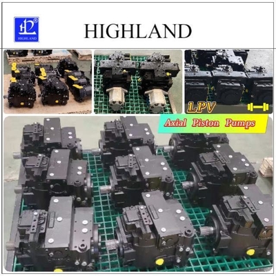 Pompa hidraulik dengan kontrol manual untuk komponen sistem hidraulik