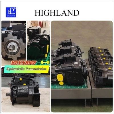Pemuatan manual Komponen transmisi hidrostatik Besi cor Minyak hidrolik Medium