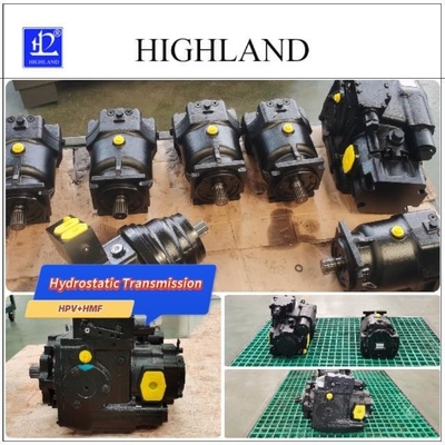 Pemuatan manual Komponen transmisi hidrostatik Besi cor Minyak hidrolik Medium